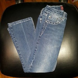 Girls Arizona Bootcut Jeans Size 7 REG